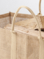 Preview: Holztragetasche aus Jute